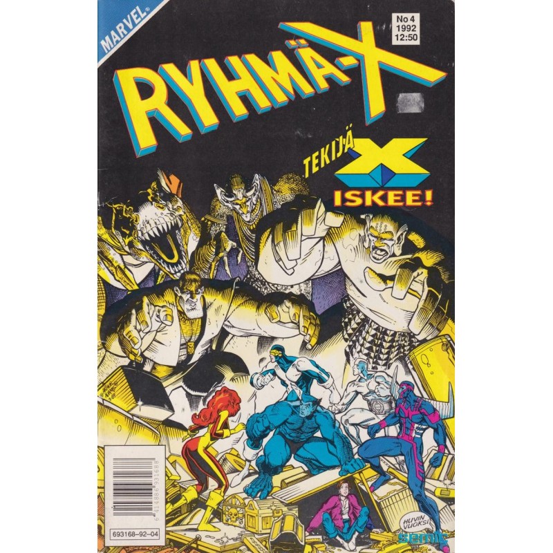 Ryhmä-X 4/1992 (Comic)