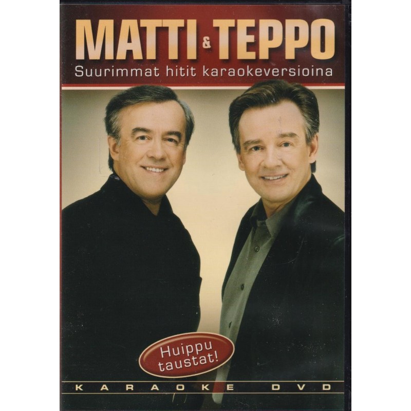 Matti & Teppo - Suurimmat Hitit Karaokeversioina (DVD)