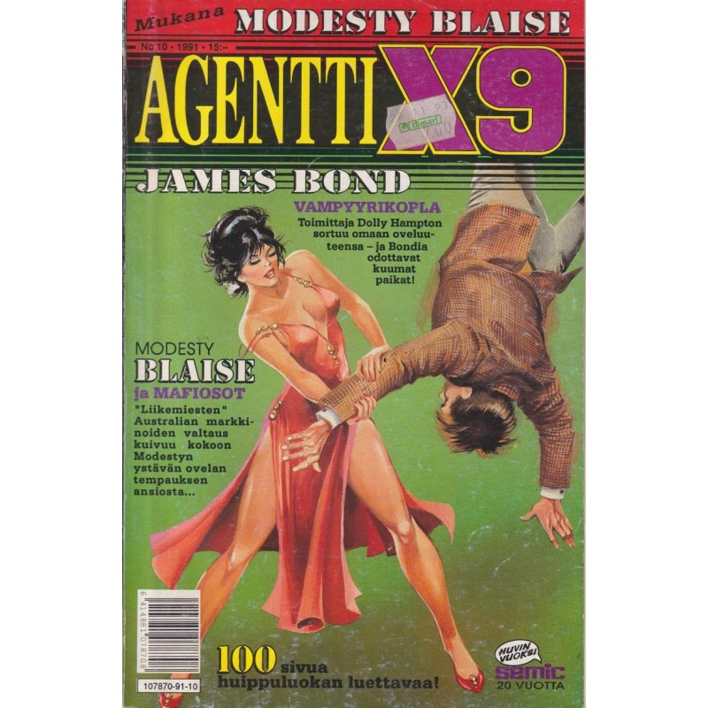 Agentti X9 10/1991 (Sarjakuva)