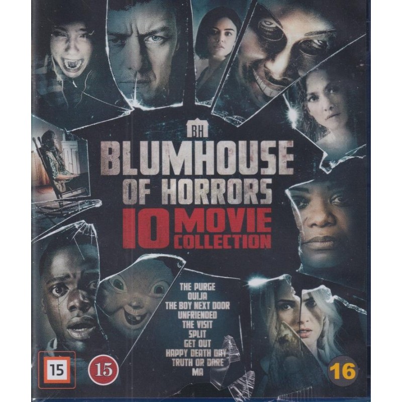 Blumhouse Of Horrors - 10 Movie Collection (10 Blu-ray)