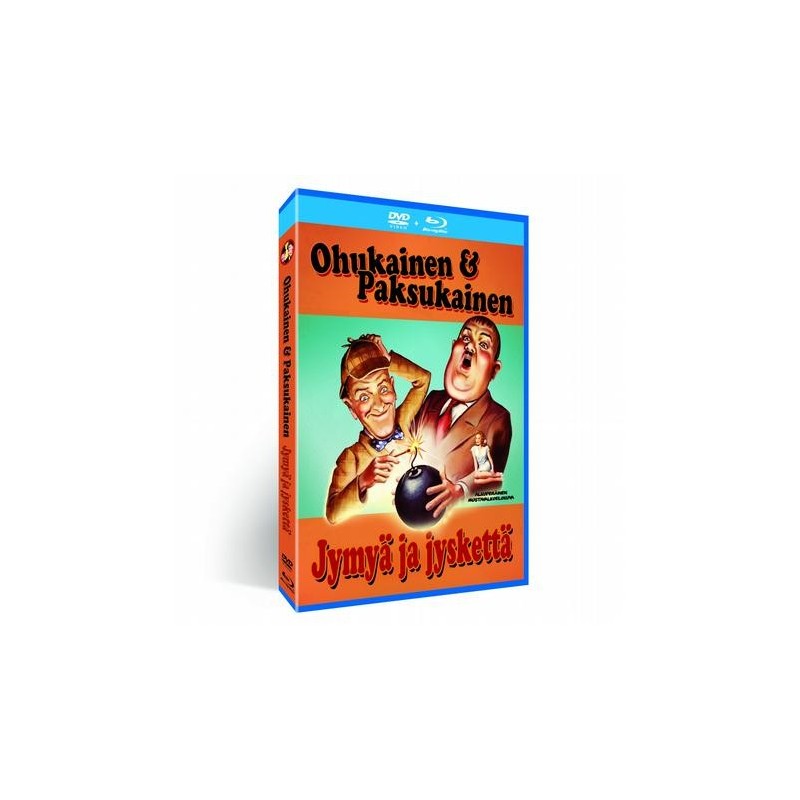 Ohukainen & Paksukainen: Jymyä ja jyskettä (Laurel & Hardy: The Big Noise (Blu-ray + DVD)) (Blu-ray)