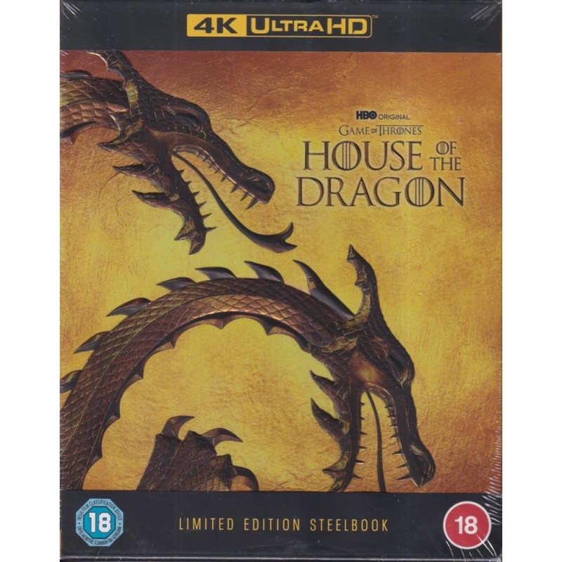 House Of The Dragon Season 1 Limited Edition Steelbook (4K UHD)