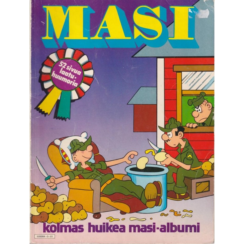 Masi - Kolmas huikea masi-albumi (1980) (Sarjakuva-albumi)