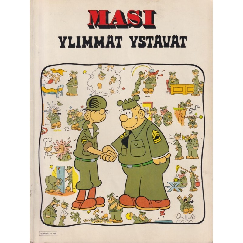 Masi - Ylimmät Ystävät masi-albumi (1984) (Comic)