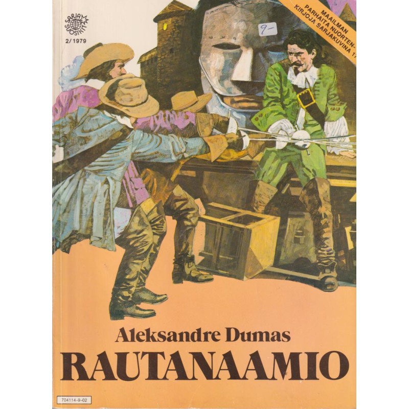 Sarjasuosikit 2/79 - Maailman parhaita nuorisokirjoja sarjakuvina 17: Rautanaamio (Comic)