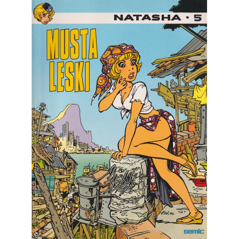 Natasha 5: Musta leski (Sarjakuva-albumi)