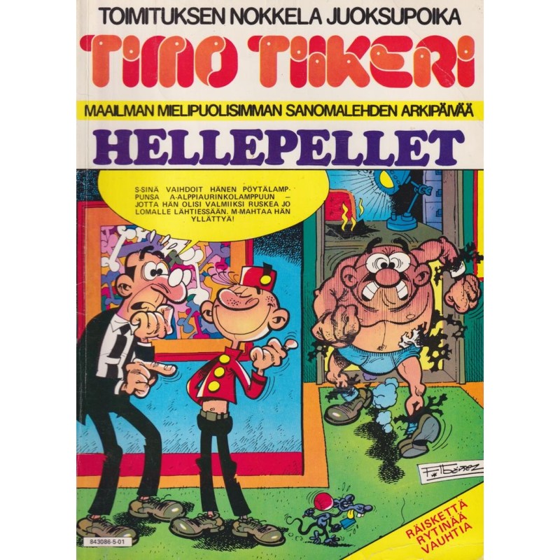 Timo Tiikeri 7: Hellepellet (Comic)