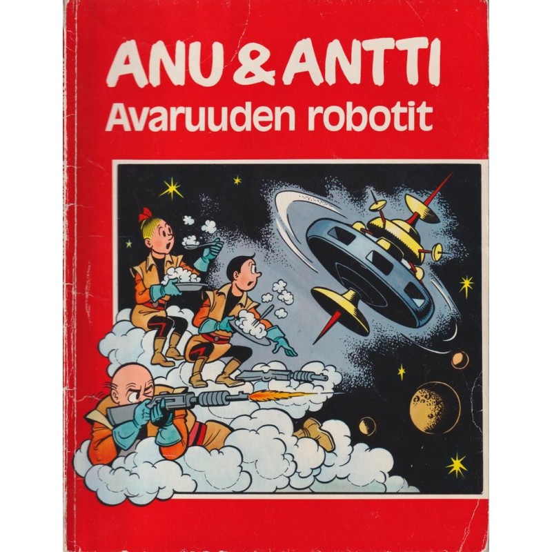 Anu & Antti - Avaruuden robotit (Comic)