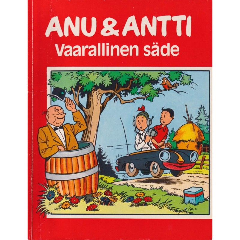 Anu & Antti - Vaarallinen säde (Sarjakuva)