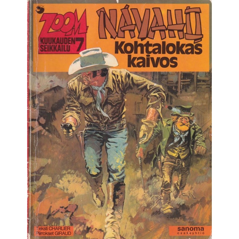 Zoom sarjakuva seikkailu 7. Navaho: Kohtalokas kaivos (Sarjakuva-albumi)