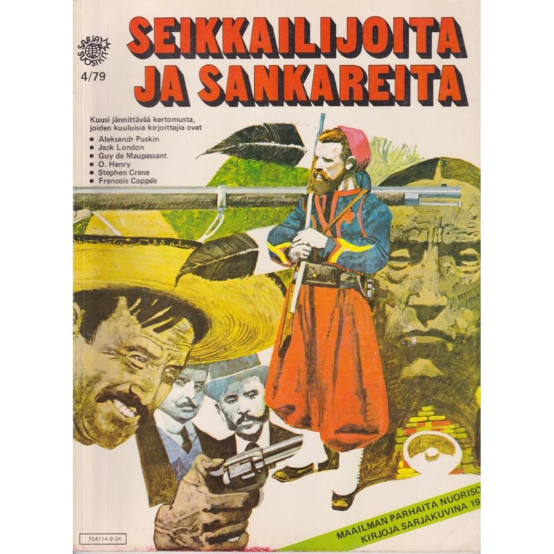 Sarjasuosikit 4/79 - Maailman parhaita nuorisokirjoja sarjakuvina 19: Seikkailijoita ja sankareita (Sarjakuva-albumi)