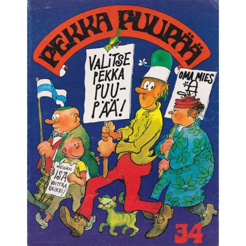 Pekka Puupää 34 (Comic)