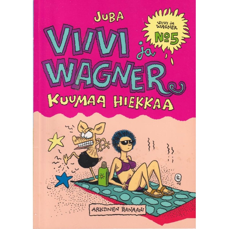 Viivi ja Wagner N:5 Kuumaa hiekkaa (Comic)