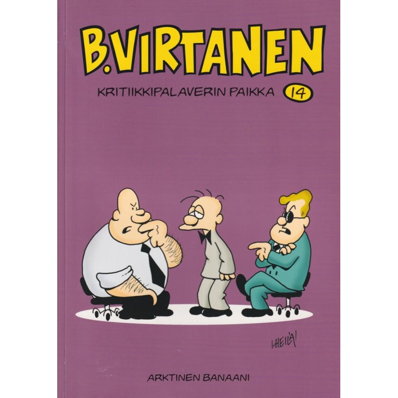 B. Virtanen 14: Kritiikkipalaverin paikka (Comic)