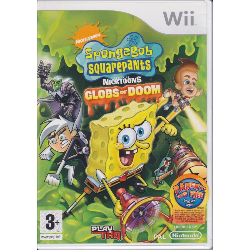 Spongebob Squarepants: Globs of Doom (Wii)