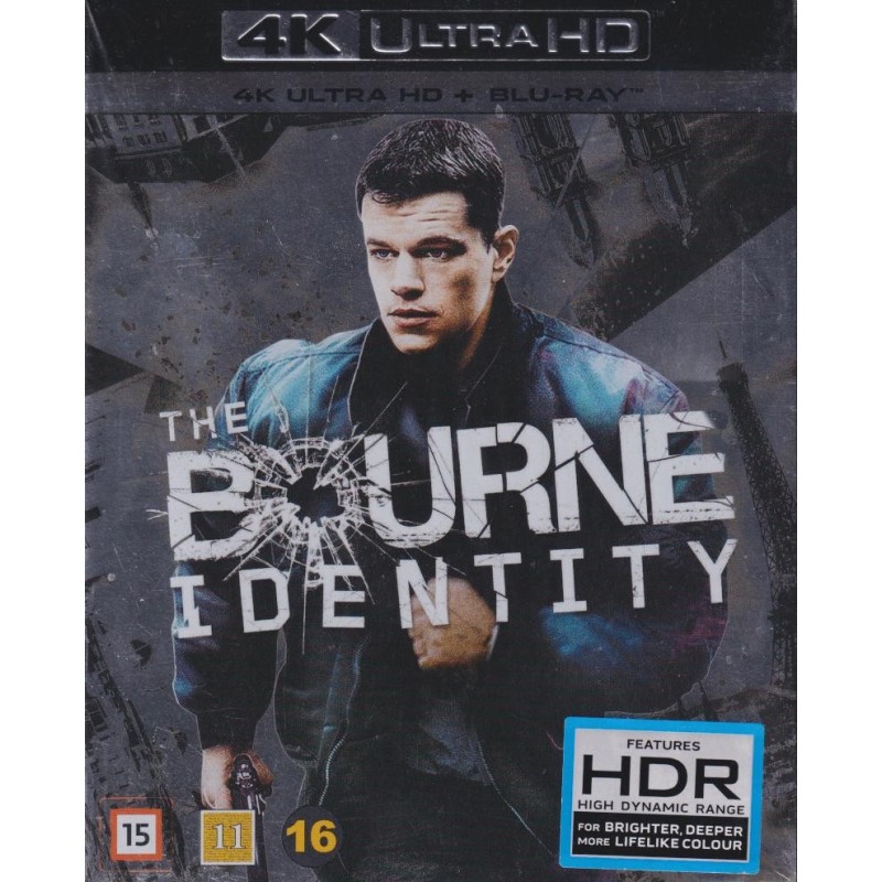 The Bourne Identity  (2002) (4K UHD)