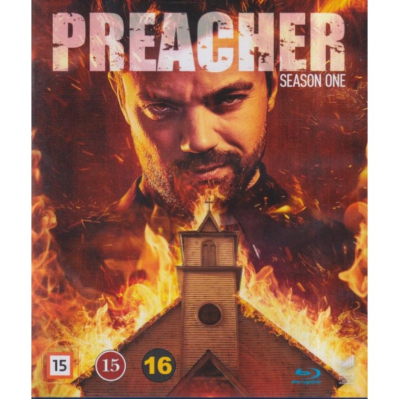 Saarnaaja - Kausi 1 (Preacher - Season 1) (3 Blu-ray)