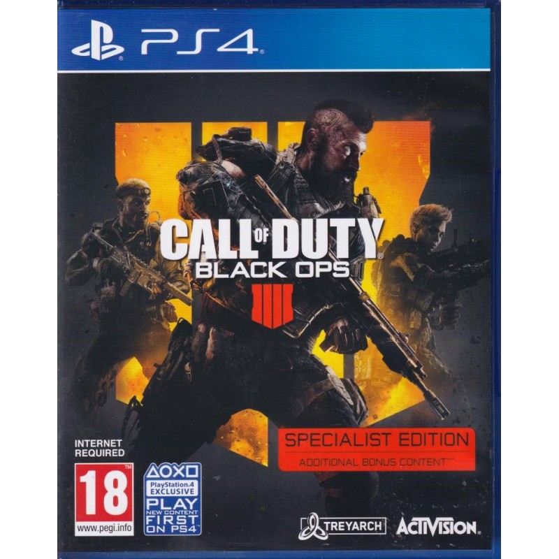Call of Duty Black Ops 4 (Specialist edition) (PS4)