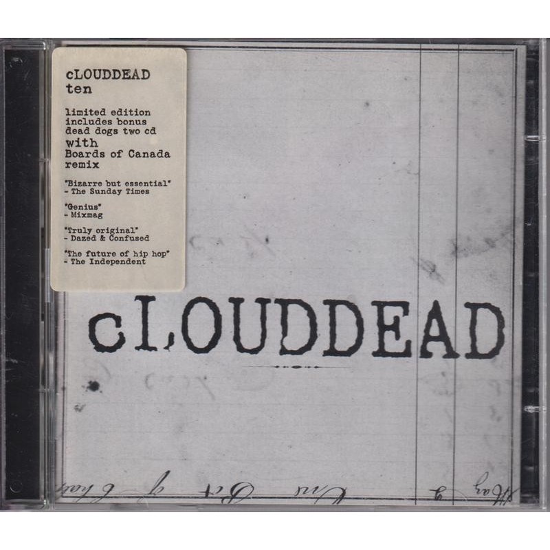 cLOUDDEAD - Ten (Limited Edition) (2CD)
