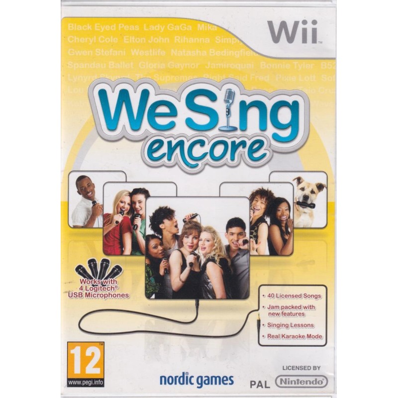 We Sing Encore (Wii)