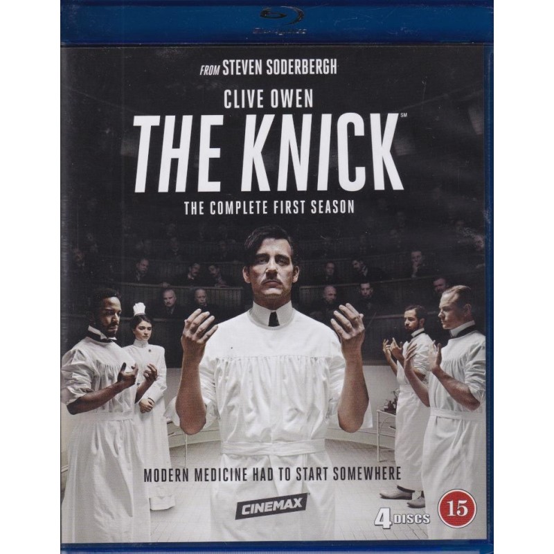 The Knick - Kausi 1 (The Knick - Season 1) (4 Blu-ray)