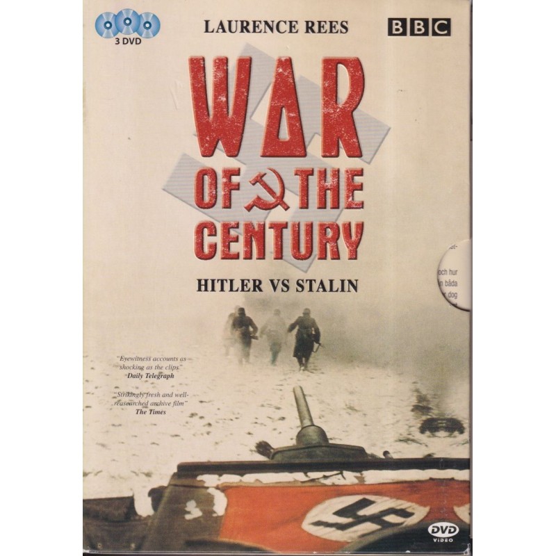War of The Century Hitler vs Stalin (3 DVD)