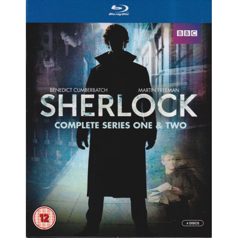Sherlock - Series 1 and 2 Box Set  (4 Blu-ray)
