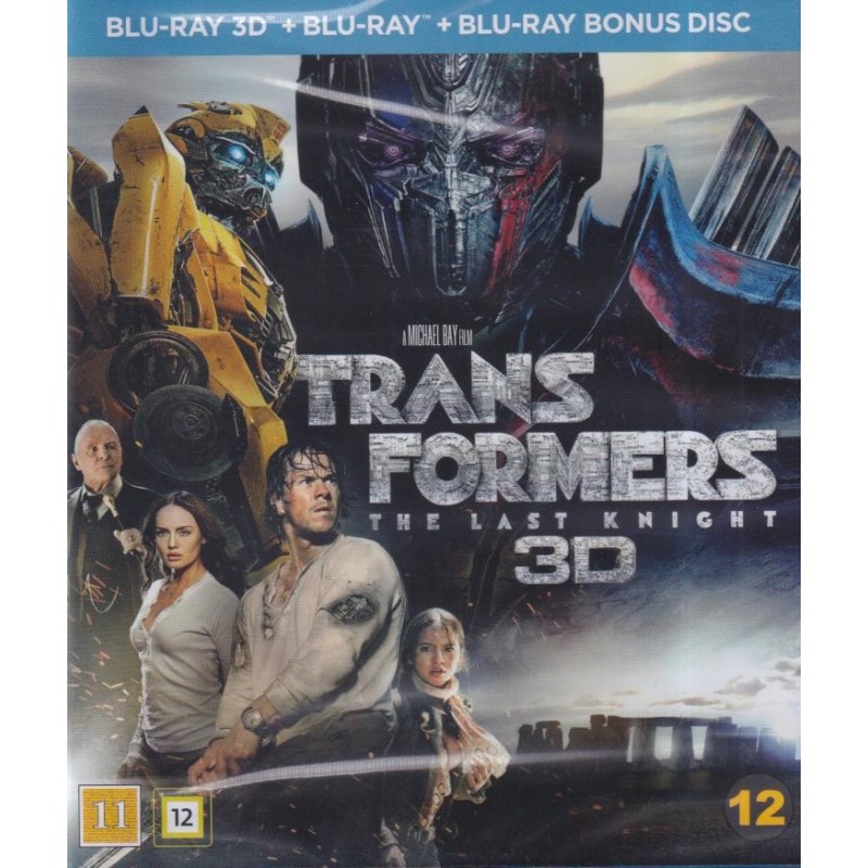 Transformers: Viimeinen Ritari (Transformers: The Last Knight (2017) (Blu-ray 3D + Blu-ray + Bonus Disc))