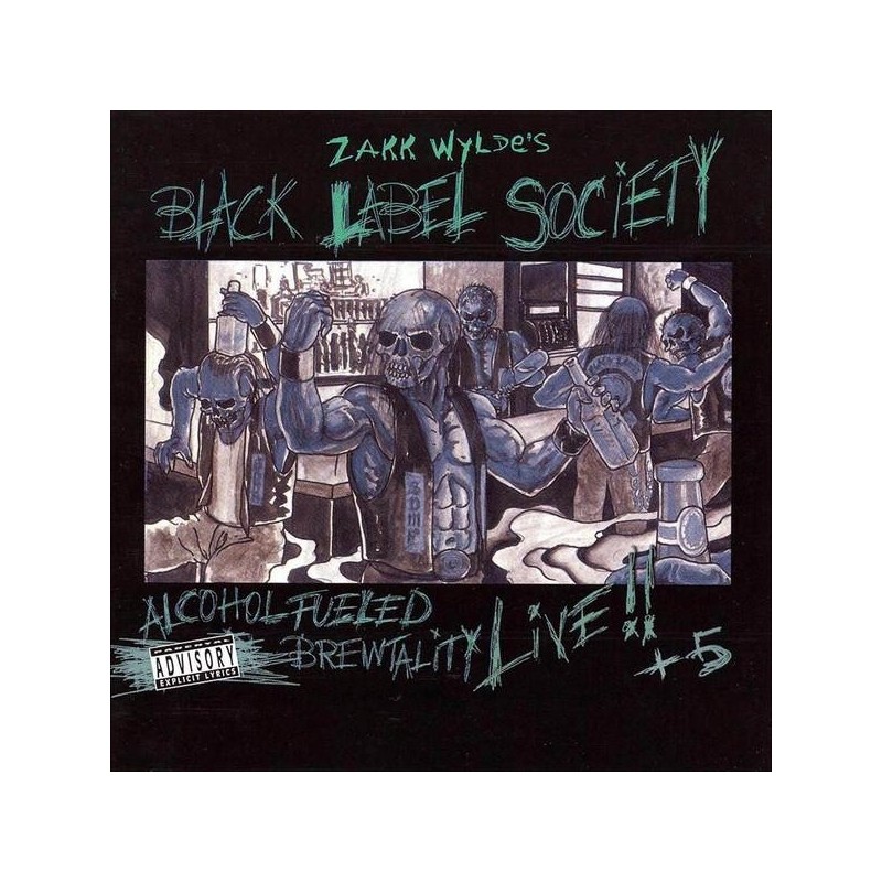 Zakk Wyldes Black Label Society - Alcohol Fueled Brewtality - Live !! + 5 (2 CD)