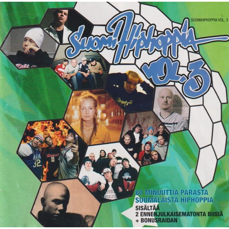 Various - Suomihiphoppia Vol. 3 (CD)