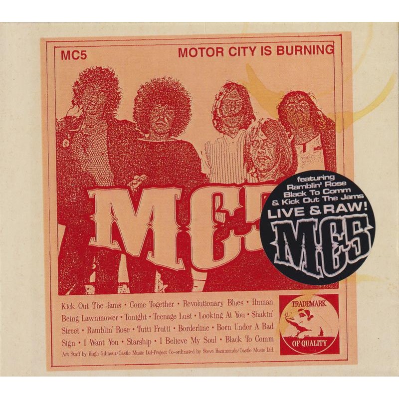 MC5 - Motor City Is Burning (Digipak) (CD)