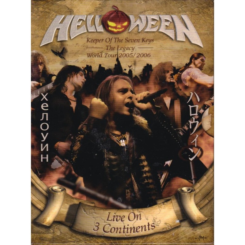 Helloween - Live On 3 Continents (4 DVD)