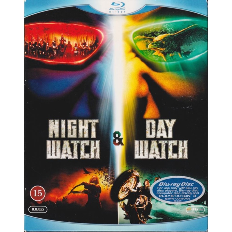 Night Watch (2004) / Day Watch  (2006) (2 Blu-ray)