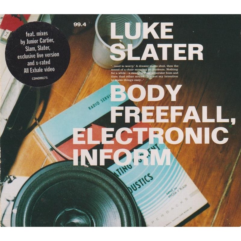 Luke Slater - Body Freefall, Electronic Inform (Single CD) (Enhanced) (Digipak)