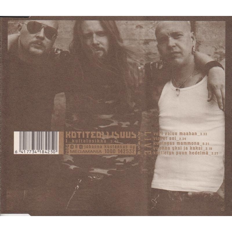Kotiteollisuus - Kultalusikka (Maxi-single CD)