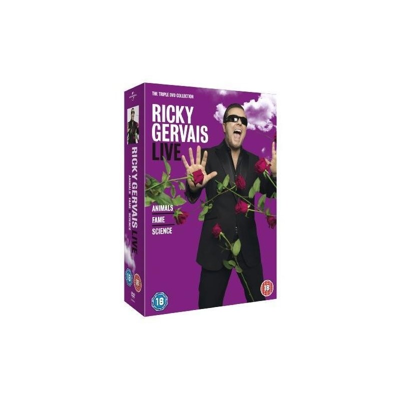 Ricky Gervais - 3 Disc Box Set (3 DVD)