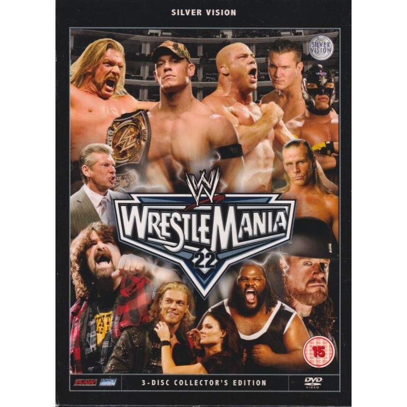 WWE - Wrestlemania 22 (3 DVD)