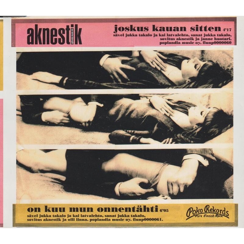 Aknestik - Joskus Kauan Sitten (Single CD)