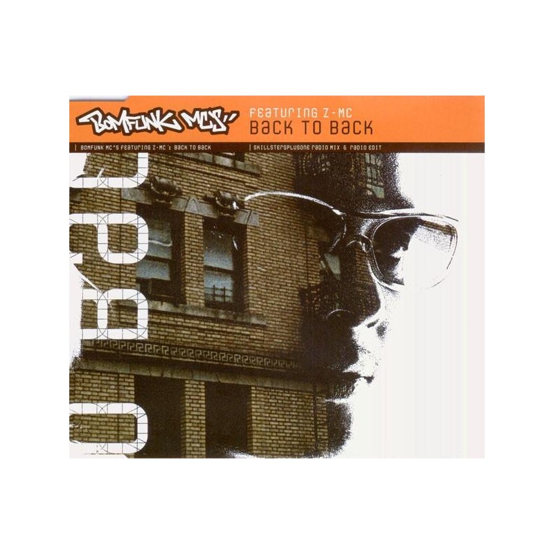 Bomfunk MCs Featuring Z-MC - Back To Back (Single CD)
