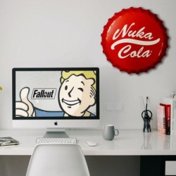 Fallout Tin Sign Nuka-Cola Bottle Cap (Figuuri)