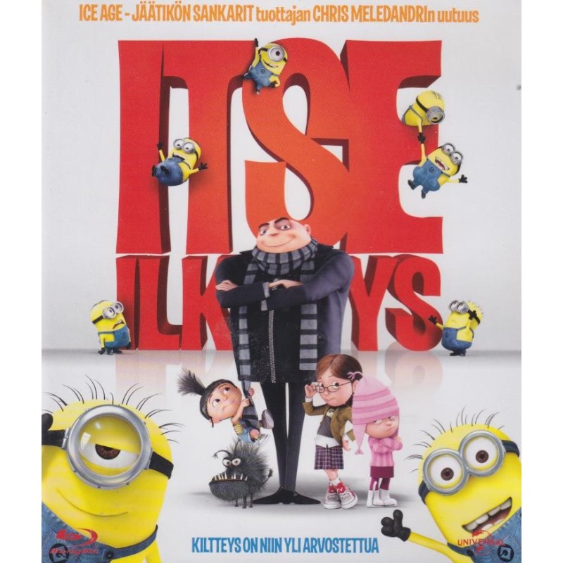Itse ilkimys (Despicable Me (2010)) (Blu-ray)