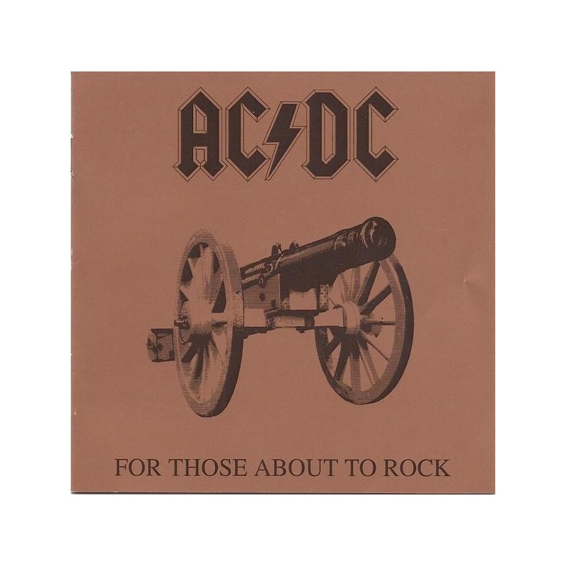 AC/DC - For Those About To Rock (We Salute You) (CD)