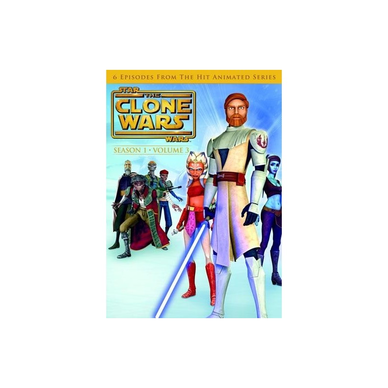Star wars: The clone wars - kausi 1 vol. 3 (DVD)