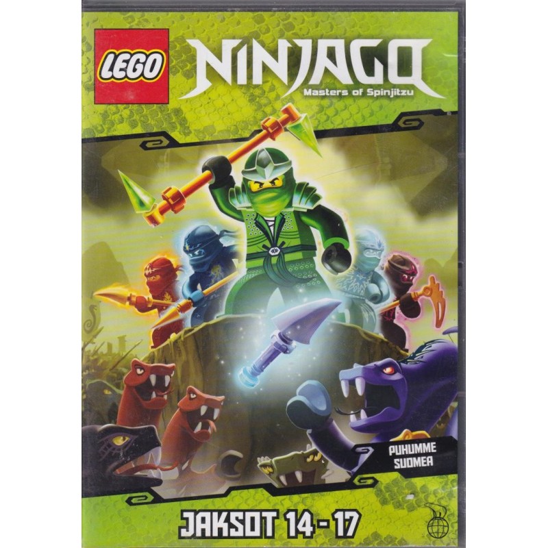 Lego Ninjago : masters of spinjitzu. Jaksot 14-17 (DVD)