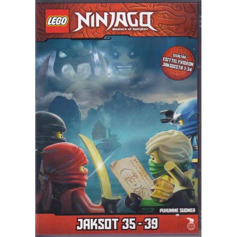 Lego Ninjago : masters of spinjitzu. Jaksot 35-39 (DVD)