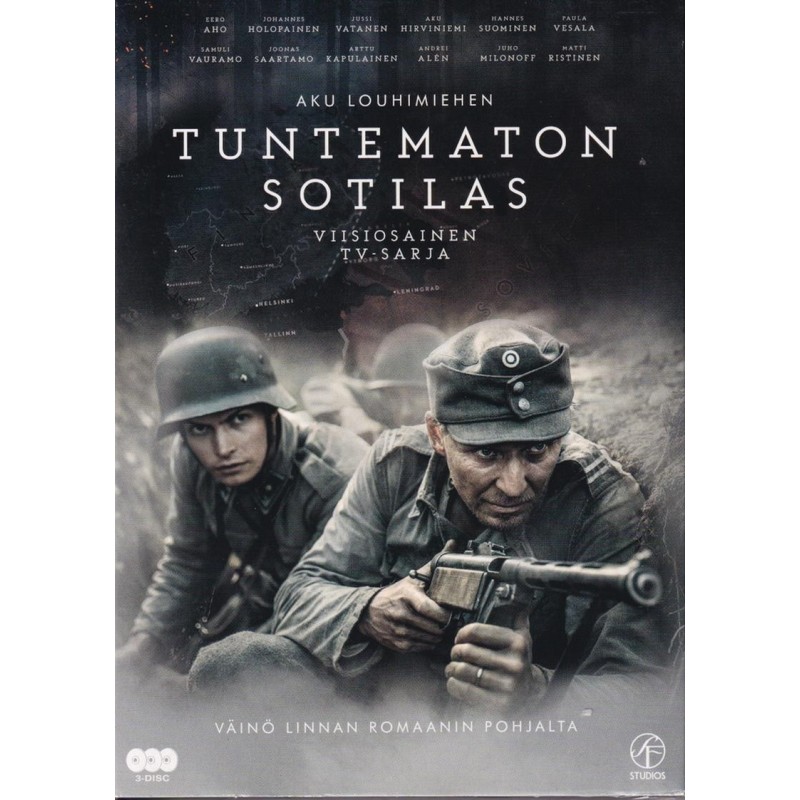 Tuntematon sotilas - Viisiosainen TV-sarja (3 DVD)