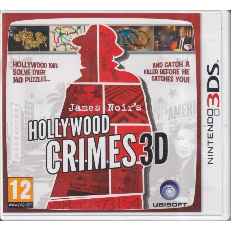 James Noirs Hollywood Crimes 3D (3DS)