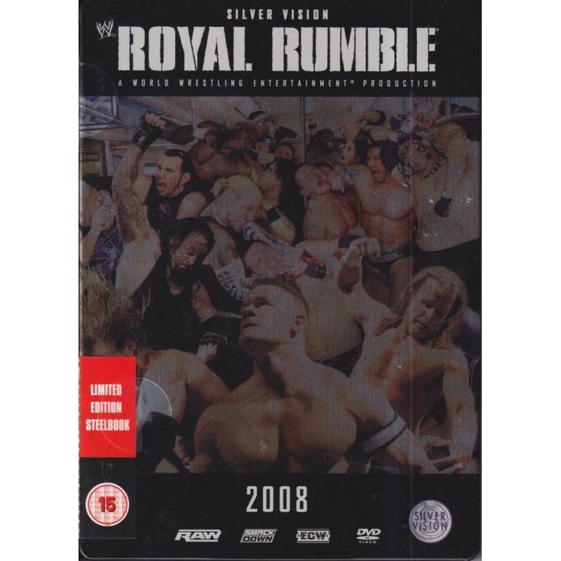 WWE - Royal Rumble 2008 Limited Edition Steelbook (DVD)
