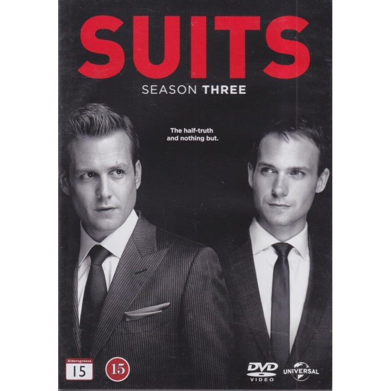 Suits - Kausi 3 (Suits - Season 3) (4 DVD)