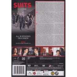 Suits - Kausi 3 (Suits - Season 3) (4 DVD)